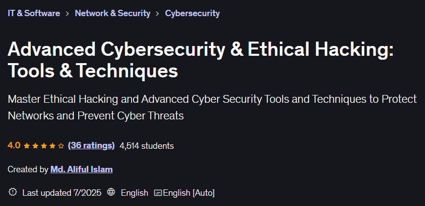 Изображения · Advanced Cybersecurity & Ethical Hacking: Инструменты & Техники 2024-12