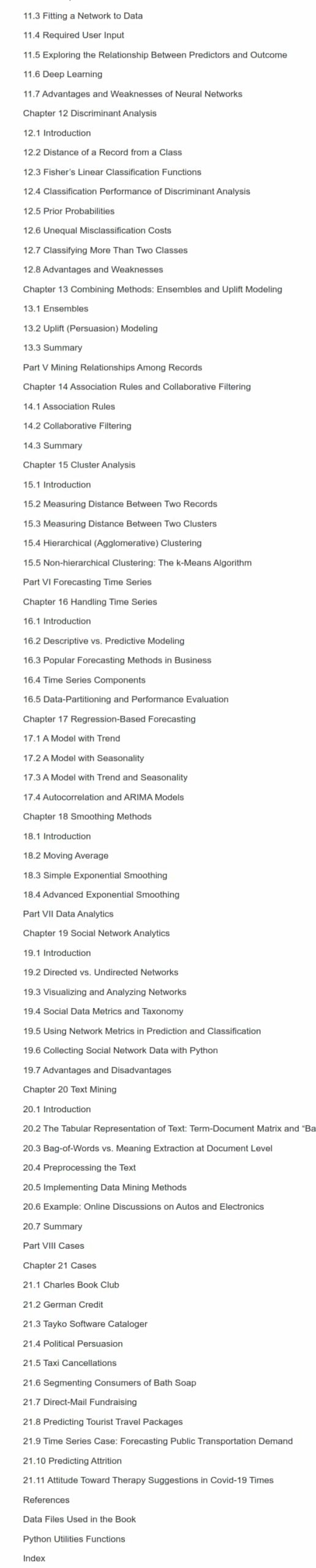 کورس کے موضوعات · Wiley – Business Analytics کے لئے ڈیٹا مینجنگ: مفہوم، ٹیکنالوجی اور ایپلی کیشنز Python 2020