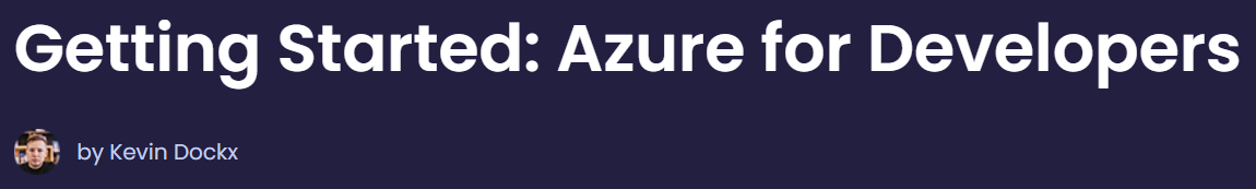 Pictures · Dometrain — Getting Started: Azure for Developers 2024-12