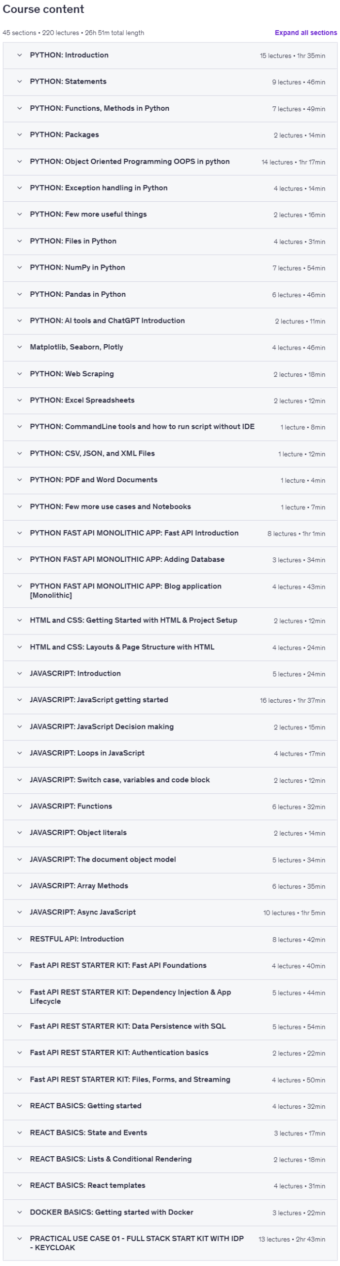 강좌 주제 · 전체 스테이크 PYTHON 개발자 : FastAPI + REACT + VIBE 코딩 2025-10