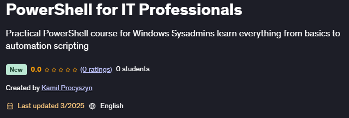 Imágenes · PowerShell para profesionales 2025-2