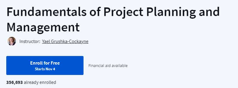 Pictures · Coursera — Fundamentals of Project Planning and Management 2024-11