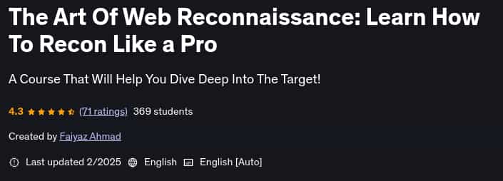 Pictures · The Art Of Web Reconnaissance: Learn How To Recon Like a Pro 2025-2