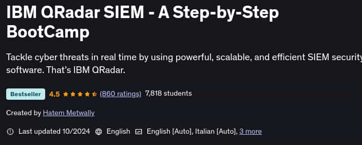 Pictures · Udemy — IBM QRadar SIEM – A Step-by-Step BootCamp 2024-10