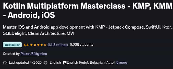 Pictures · Kotlin Multiplatform Masterclass – KMP, KMM – Android, iOS 2025-4