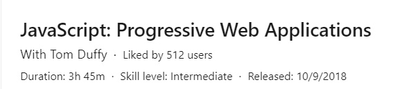Pictures · JavaScript: Progressive Web Applications 2018-10