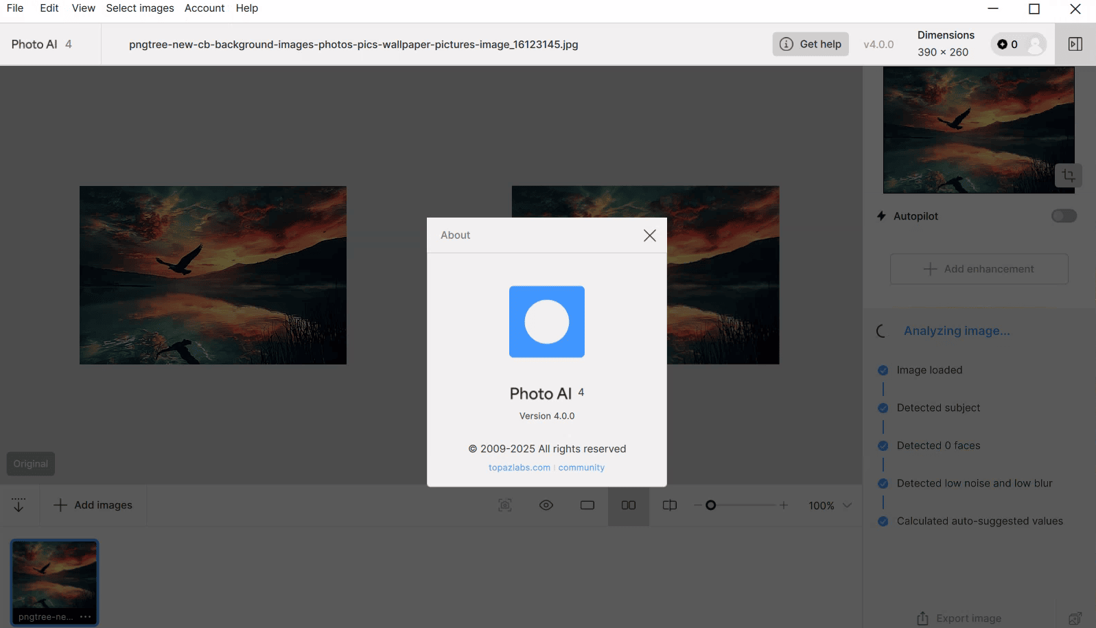 Pictures · Topaz Photo AI 4.1.0 Win / 4.0.3 macOS