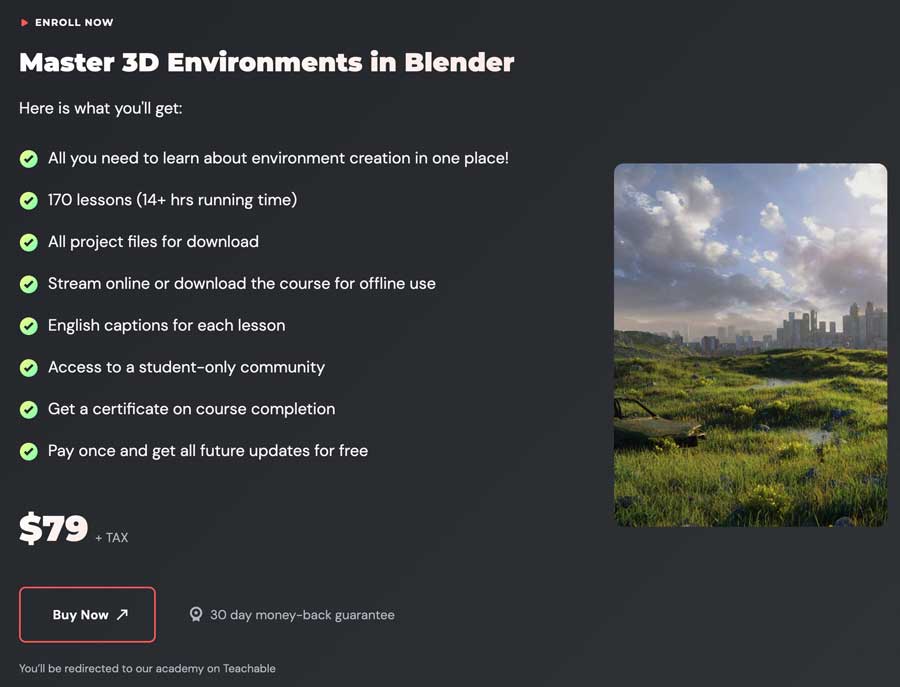 Pictures · CG Boost — Master 3D Environments in Blender 2021-9