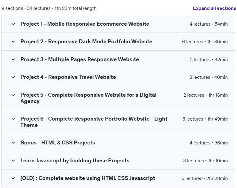 강좌 주제 · 건설 6 응답적 인 실제 세계 웹 사이트 사용 HTML CSS JS 2024-3