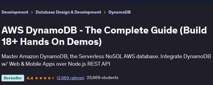 Pictures · Udemy — AWS DynamoDB – The Complete Guide (Build 18+ Hands On Demos) 2019-11
