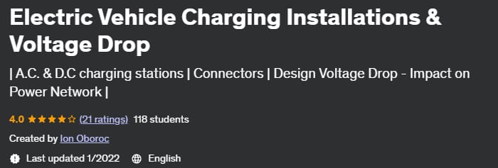 Pictures · Udemy — Electric Vehicle Charging Installations & Voltage Drop 2022-1