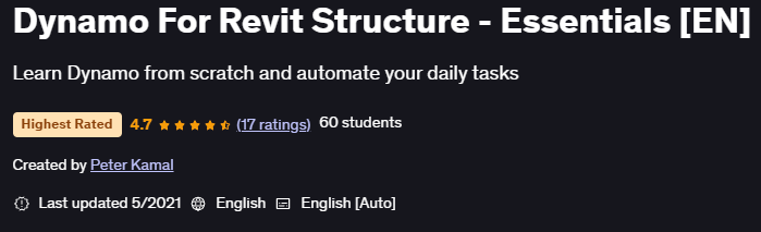 الصور · Dynamo For Revit Structure – الأساسية [EN] 2021-5