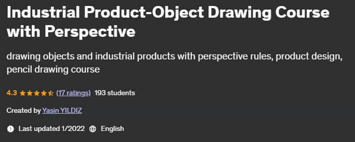 Pictures · Industrial Product-Object Drawing Course with Perspective 2022-1