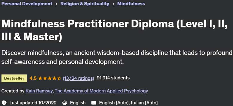 Pictures · Udemy — Mindfulness Practitioner Diploma (Level I, II, III & Master) 2022-11