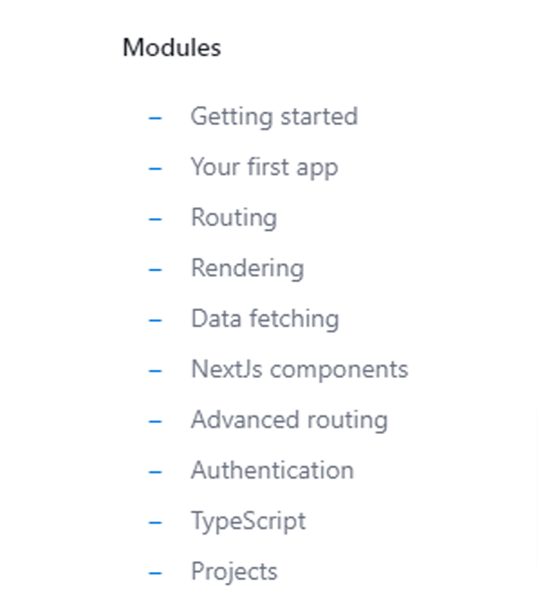 Course topics · Hamed Bahram — The Ultimate NextJs 14 Course 2024-1