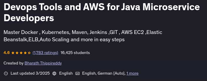 Pictures · Devops Tools and AWS for Java Microservice Developers 2025-3