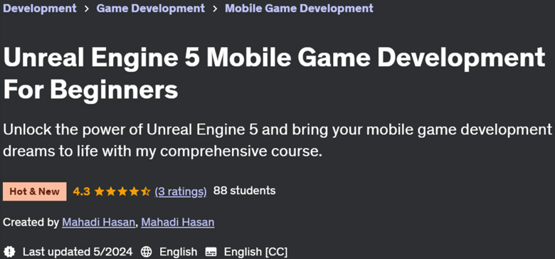 Pictures · Udemy — Unreal Engine 5 Mobile Game Development For Beginners 2024-4