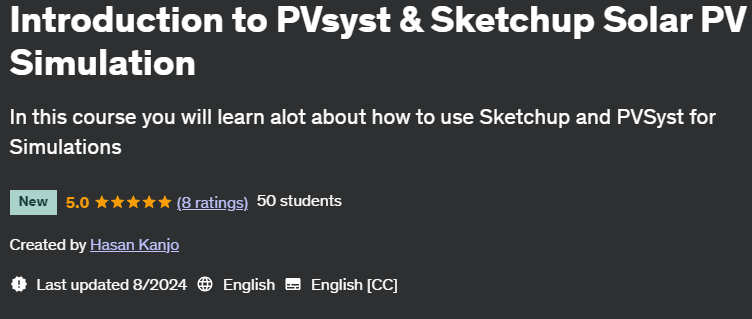 Pictures · Udemy — Introduction to PVsyst & Sketchup Solar PV Simulation 2024-8