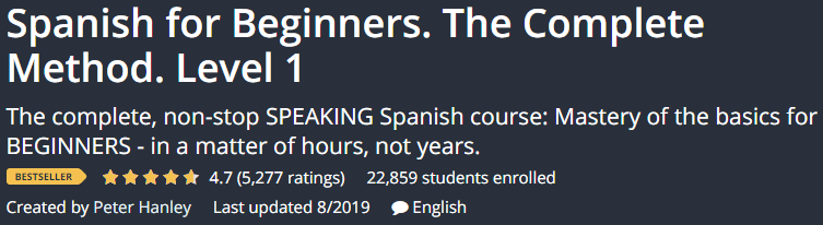Pictures · Spanish for Beginners. The Complete Method. Level 1 2019-1