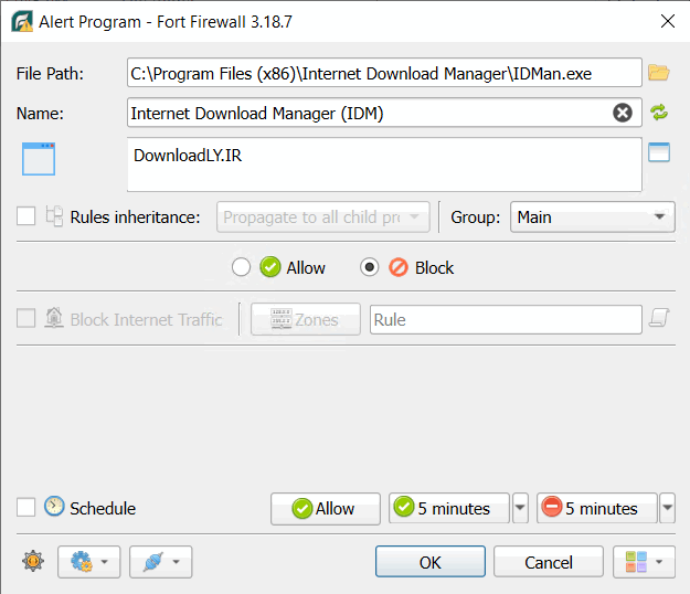 Pictures · Fort Firewall 3.19.9