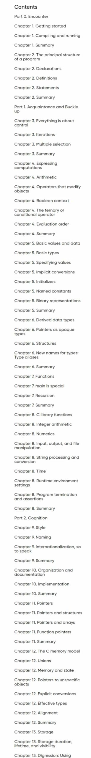 موضوعات الدورة · Oreilly – Modern C, Third Edition, إصدار الفيديو 2025-9