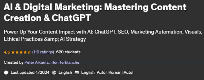 Pictures · AI & Digital Marketing: Mastering Content Creation & ChatGPT 2024-2