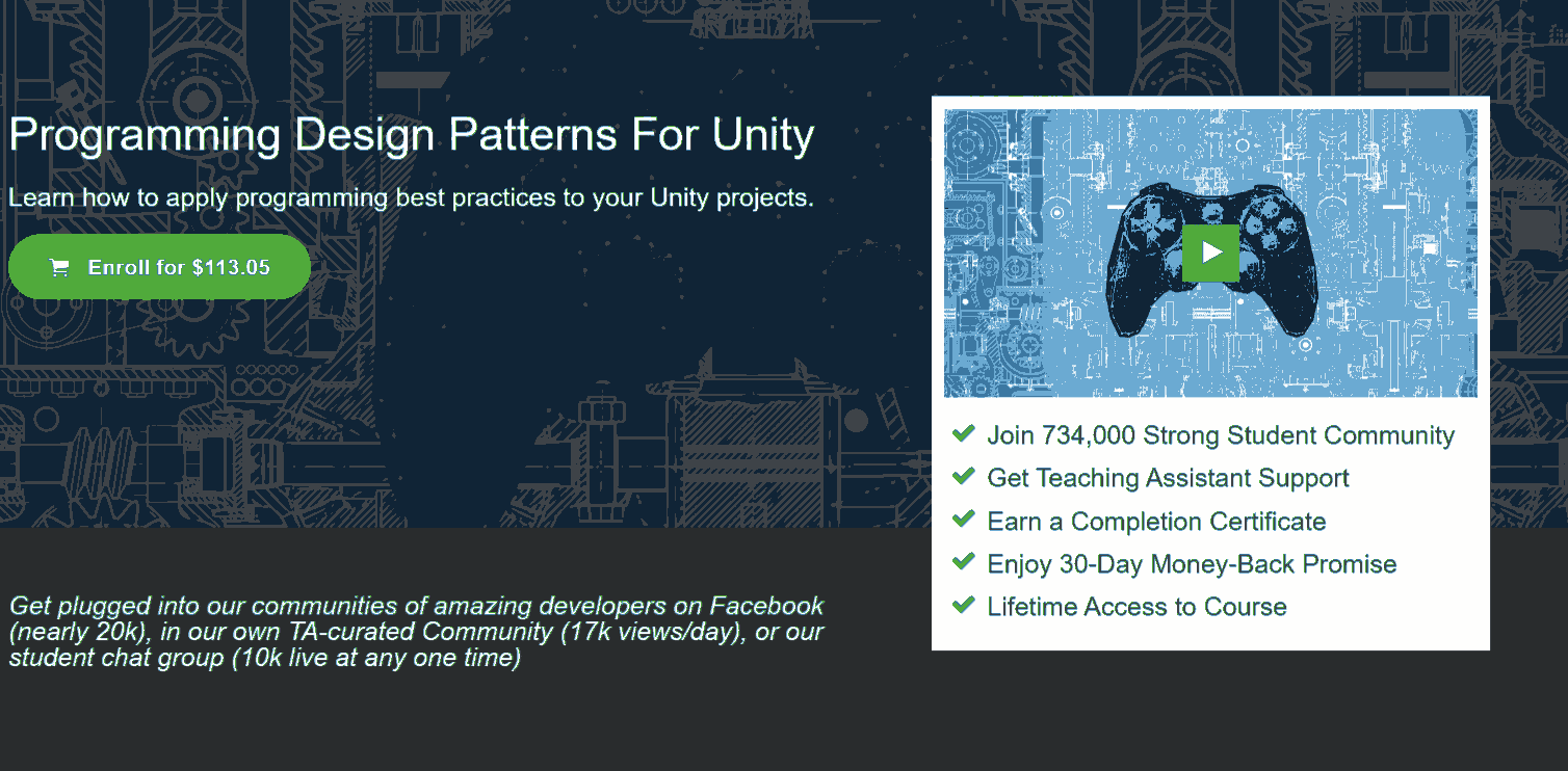 Pictures · GameDev.tv — Programming Design Patterns For Unity 2021-12