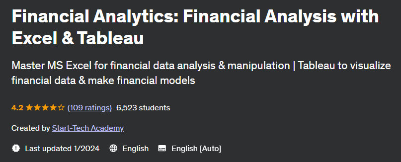 Pictures · Financial Analytics: Financial Analysis with Excel & Tableau 2023-5