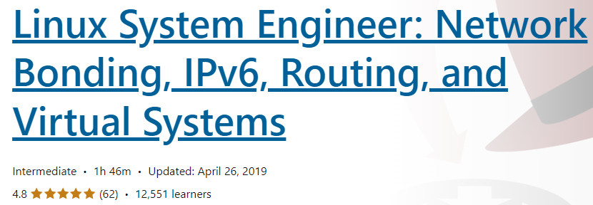 Pictures · Linux System Engineer: Network Bonding, IPv6, Routing, and Virtual Systems 2023-7