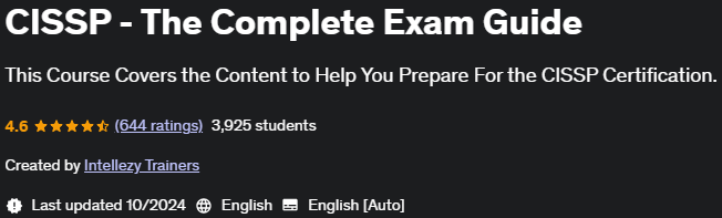 Pictures · Udemy — CISSP – The Complete Exam Guide 2024-10