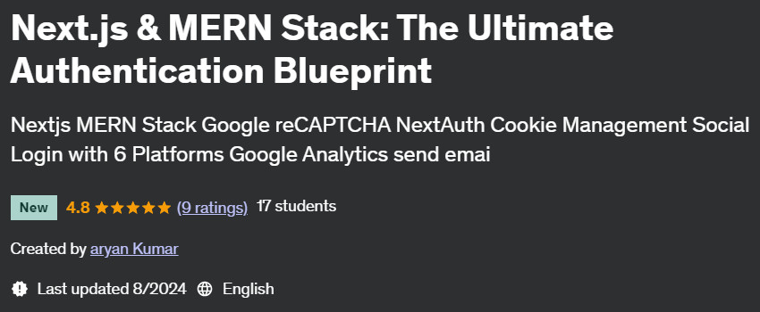 Pictures · Udemy — Next.js & MERN Stack: The Ultimate Authentication Blueprint 2024-8/2024-11