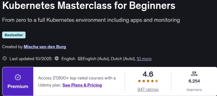 Pictures · Kubernetes Masterclass for Beginners 2025-10