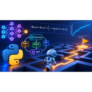 Udemy — 深度增强学习项目与 Python & PyTorch 2026-2