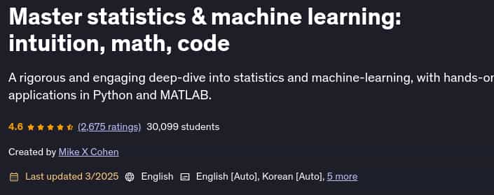 图片 · 硕士统计与机器学习:直觉,数学,代码 2025-3