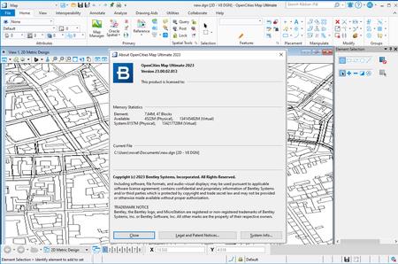 Pictures · Bentley OpenCities Map 2023 patch 2 (23.00.02.053) x64