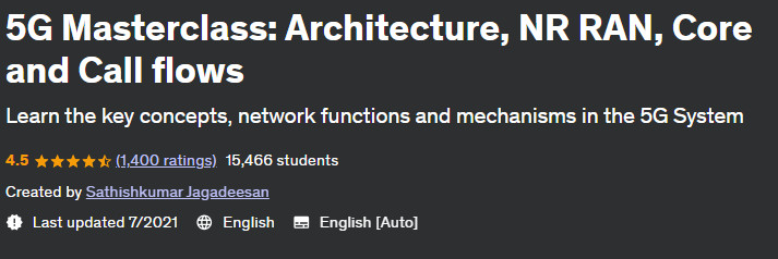 Pictures · Udemy — 5G Masterclass: Architecture, NR RAN, Core and Call flows 2021-3