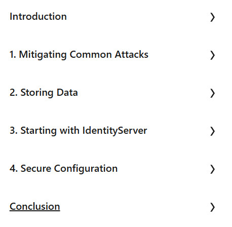 Course topics · LinkedIn — ASP.NET: Security 2024-9