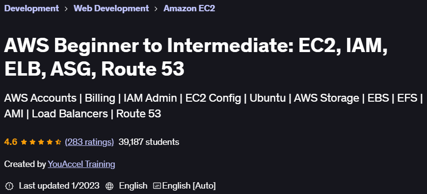 Pictures · Udemy — AWS Beginner to Intermediate: EC2, IAM, ELB, ASG, Route 53 2022-11
