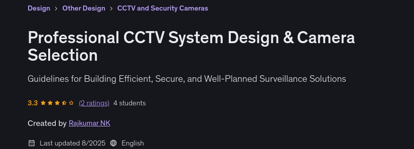 Imágenes · Diseño y selección de cámaras CCTV 2025-8