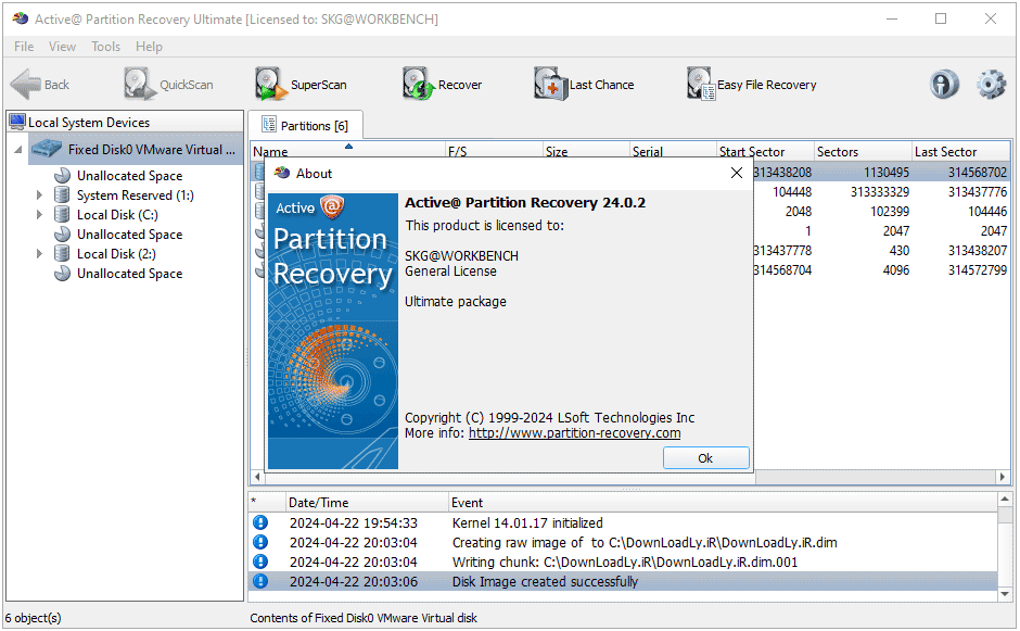 Pictures · Active Partition Recovery Ultimate 25.1.2 + WinPE