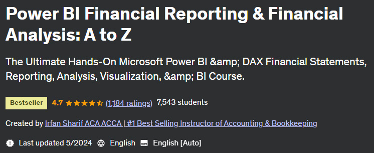 Pictures · Power BI Financial Reporting & Financial Analysis: A to Z 2024-5