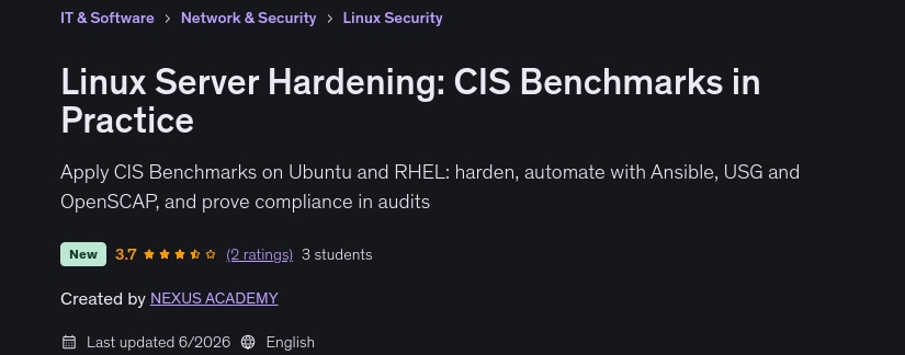 Images · Linux Hardening du serveur : CIS Benchmarks in Practice 2026-6