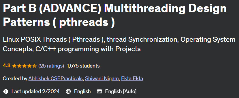 Pictures · Part B (ADVANCE) Multithreading Design Patterns ( pthreads ) 2024-2