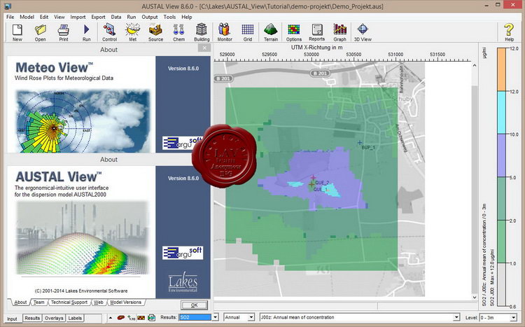 Pictures · AUSTAL View 8.6.0