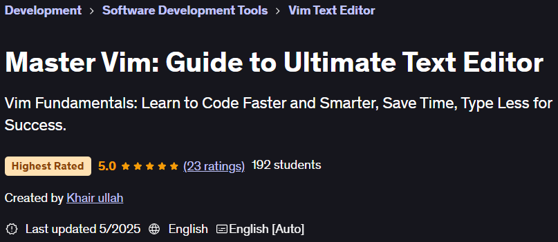 Pictures · Udemy — Master Vim: Guide to Ultimate Text Editor 2025-5
