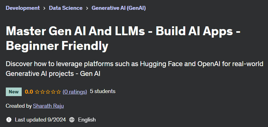 Pictures · Udemy — Master Gen AI And LLMs – Build AI Apps – Beginner Friendly 2024-9