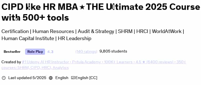 الصور · CIPD مثل HR MBA The Ultimate 2025 سباق مع 500+ أدوات 2025-5
