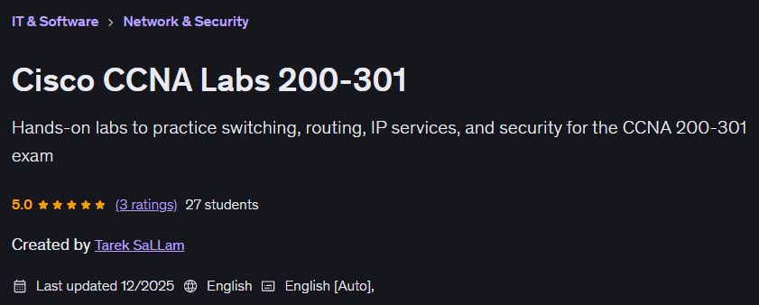 Pictures · Udemy — Cisco CCNA Labs 200-301 2025-12
