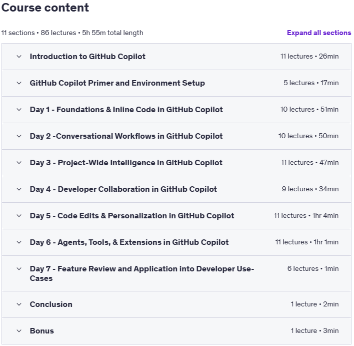 موضوعات الدورة · 7 الأيام من GitHub طفلة : The GitHub طفل دورة شاملة 2025-5