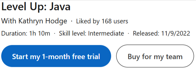 Pictures · LinkedIn — Level Up: Java 2022-11